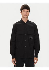Calvin Klein Jeans Koszula J30J325618 Czarny Relaxed Fit. Kolor: czarny. Materiał: bawełna #1