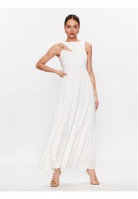 Rinascimento Sukienka wieczorowa CFC0018963002 Biały Regular Fit. Kolor: biały. Materiał: syntetyk. Styl: wizytowy #4