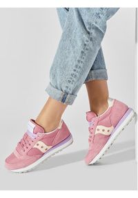 Saucony Sneakersy Jazz Original S1044 Różowy. Kolor: różowy. Materiał: materiał #4