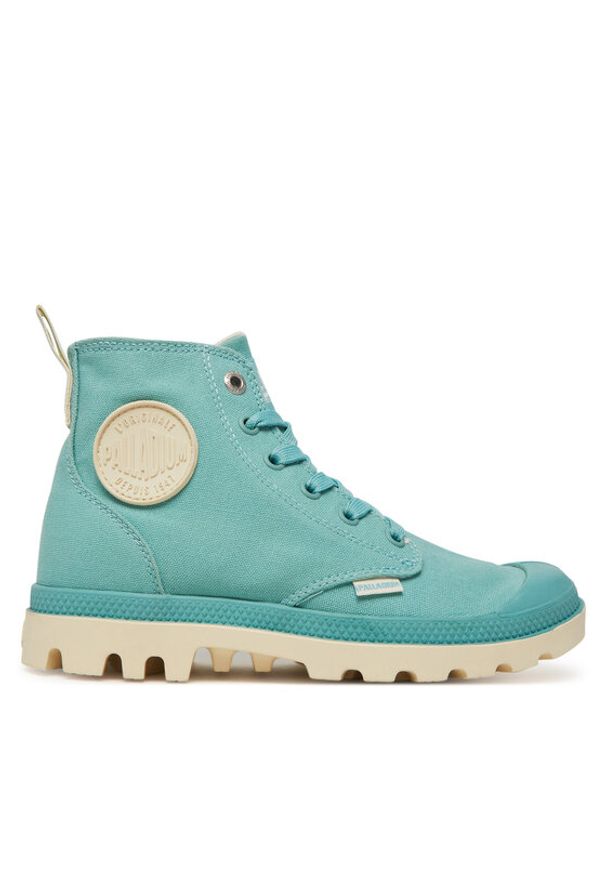 Palladium Trapery Pampa Duo Chrome 74470-384-M Turkusowy. Kolor: turkusowy. Materiał: materiał