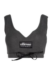 Stanik fitness Ellesse Organico. Kolor: czarny. Sport: fitness
