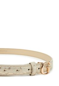 Guess Pasek Damski BW9222 P5220 Złoty. Kolor: złoty. Materiał: skóra #3
