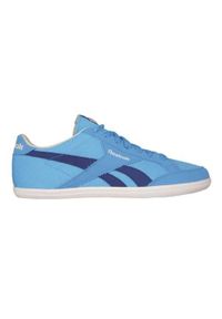 Buty do chodzenia damskie Reebok Royal Transport TX. Zapięcie: sznurówki. Kolor: niebieski. Materiał: syntetyk, tkanina, materiał. Szerokość cholewki: normalna. Model: Reebok Royal. Sport: turystyka piesza