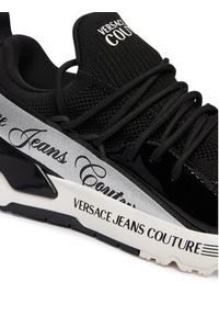 Versace Jeans Couture Sneakersy 80VA3SA8 Czarny. Kolor: czarny. Materiał: materiał #2