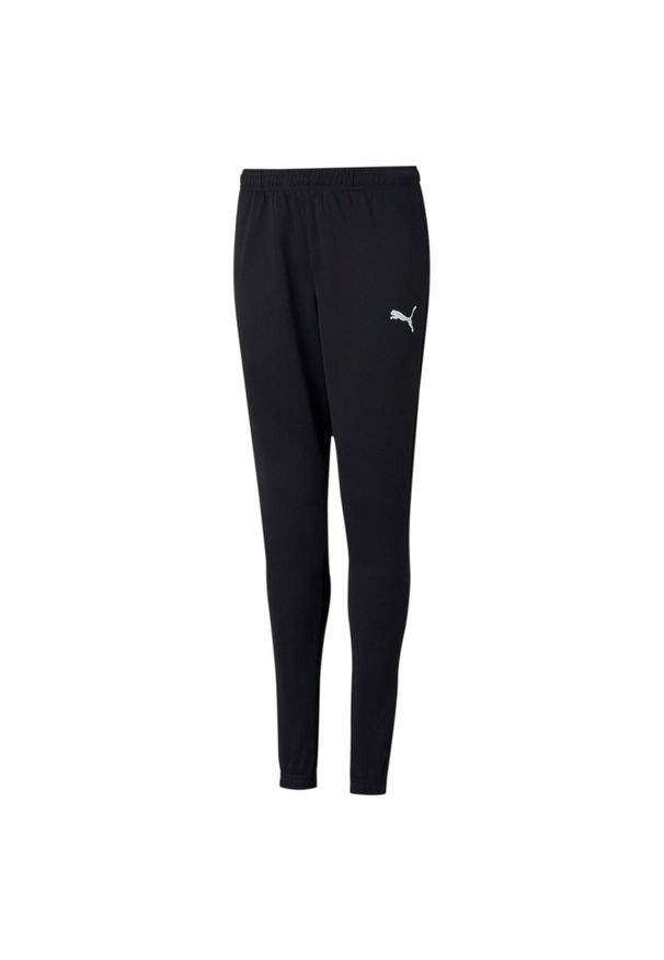 Spodnie piłkarskie dla dzieci Puma teamRISE Poly Training Pants Jr. Kolor: wielokolorowy, biały, czarny. Sport: piłka nożna