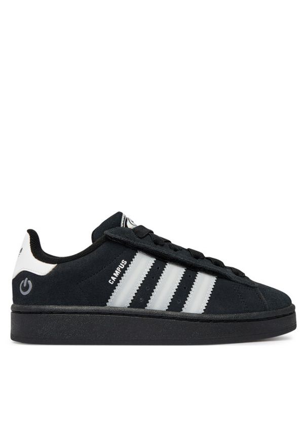 Adidas - adidas Sneakersy Campus 00s Led Lights Comfort Closure Elastic Lace KI9394 Czarny. Kolor: czarny. Materiał: skóra, zamsz. Model: Adidas Campus