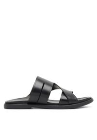 Gino Rossi Klapki MARCELLO-01 MB Czarny. Kolor: czarny. Materiał: skóra #1