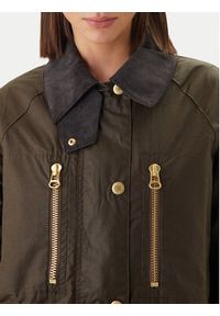 Barbour Kurtka przejściowa Argill Wax LWX1532BR51 Brązowy Regular Fit. Kolor: brązowy. Materiał: bawełna #7