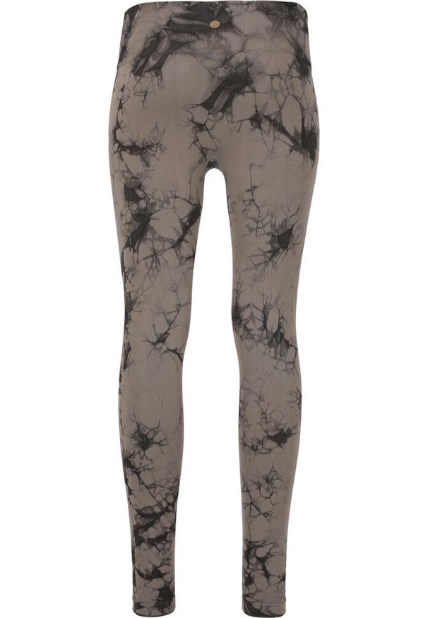 Damskie legginsy bezszwowe Athlecia Theresa Tie Dye. Kolor: szary