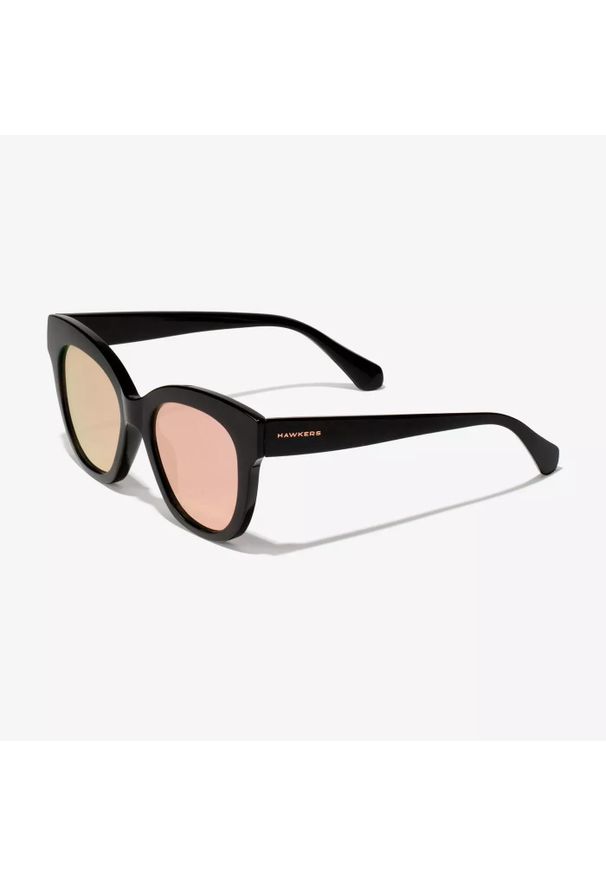 Okulary Hawkers Black Rose Gold Audrey. Kolor: czarny, różowy, wielokolorowy