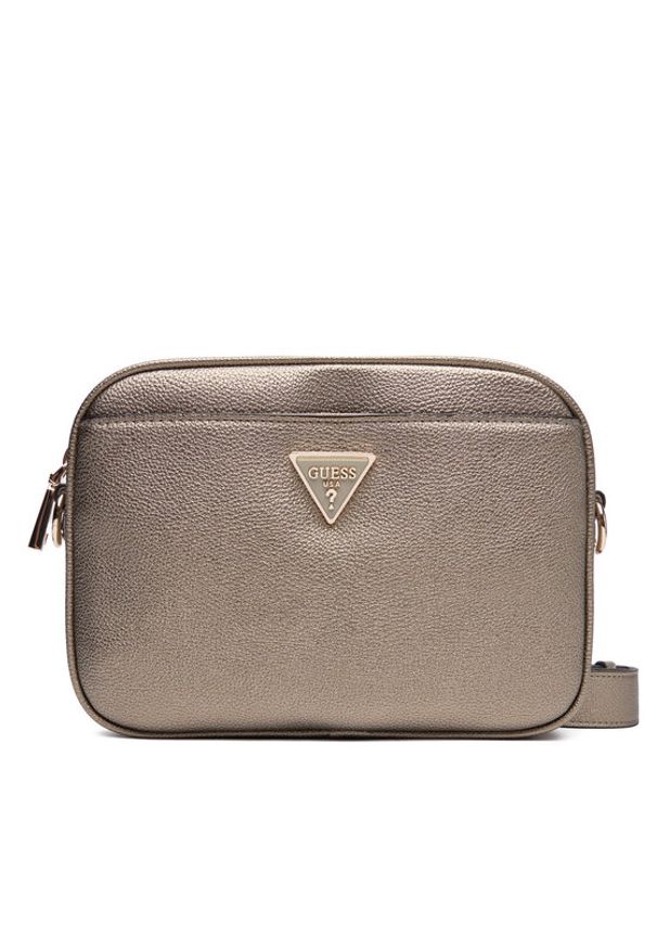 Guess Torebka Meridian II HWBG69 74140 Złoty. Kolor: złoty. Materiał: skórzane