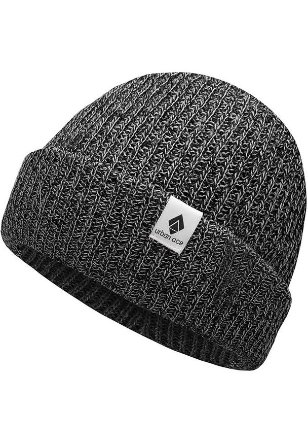 SENZA MARCA - Czapka Zimowa Unisex Urban Ace w Kolorze Czarnym. Kolor: czarny. Materiał: materiał. Sezon: zima. Styl: sportowy, elegancki