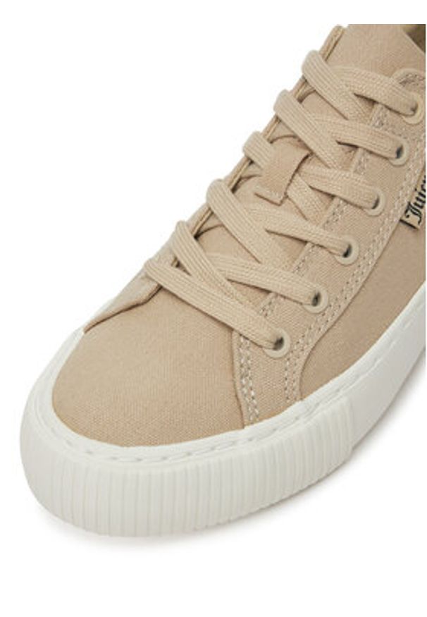 Juicy Couture Tenisówki VSJU001 Beżowy. Kolor: beżowy. Materiał: materiał