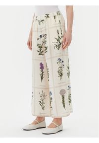 Weekend Max Mara Kuloty Lory 2515131012 Écru Relaxed Fit. Materiał: jedwab