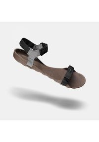 FORCLAZ - Sandały biwakowe męskie Forclaz MT500 kauczukowa podeszwa. Kolor: szary. Materiał: kauczuk