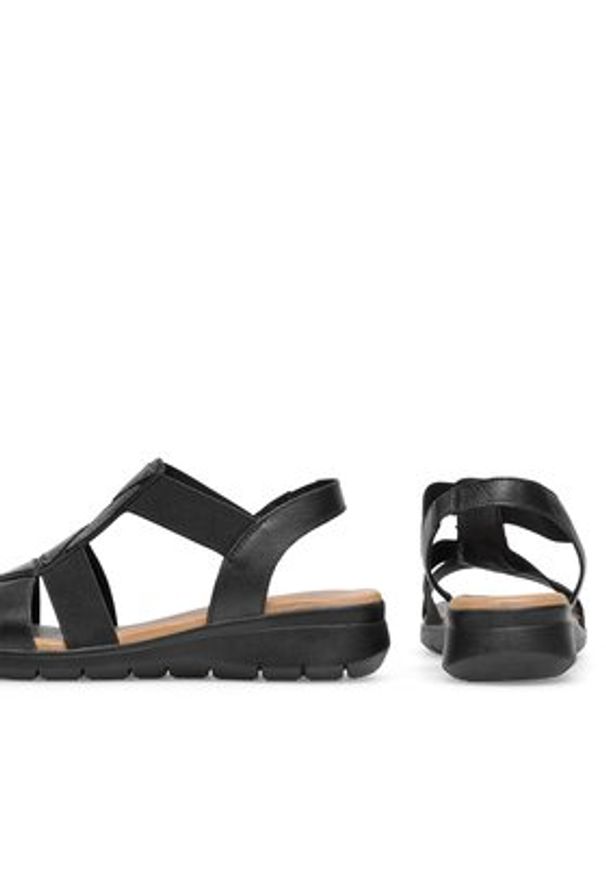 Go Soft Sandały WI16-INES-06 Czarny. Kolor: czarny. Materiał: materiał