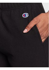 Champion Spodnie dresowe 115722 Czarny Regular Fit. Kolor: czarny. Materiał: bawełna, dresówka #3