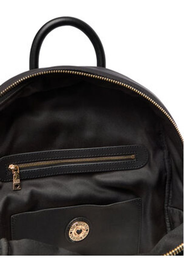 Love Moschino - LOVE MOSCHINO Plecak JC4353PP0NKY100A Czarny. Kolor: czarny. Materiał: materiał