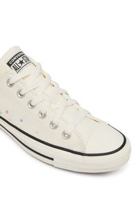 Converse Trampki Chuck Taylor All Star Mini Studs A17872C Écru. Kolor: kremowy. Materiał: materiał #3