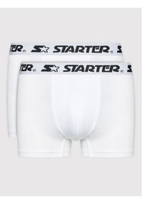 Starter Komplet 2 par bokserek SM-006-BD Biały. Kolor: biały. Materiał: bawełna #1