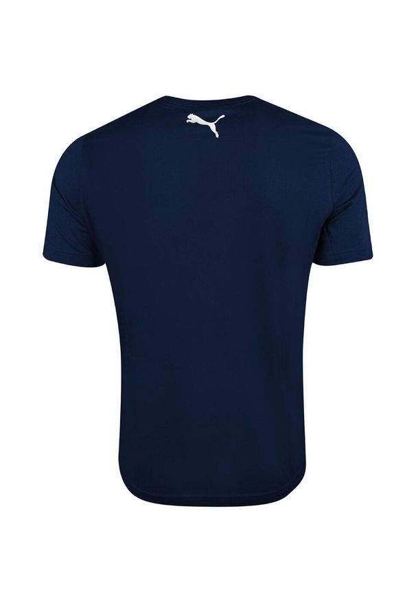 Koszulka Puma Junior Base T-shirt Navy 2-pack, Dzieci. Kolor: niebieski. Materiał: materiał, bawełna