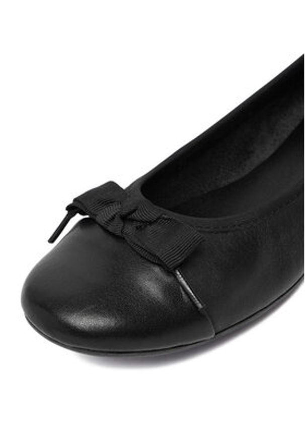 Lasocki Baleriny CEO-RST-LUCKY-02 Czarny. Kolor: czarny. Materiał: skóra