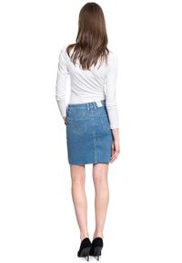 Mustang - SPÓDNICA JEANSOWA MUSTANG LAURA SKIRT 1010932 5000 586. Materiał: jeans #4