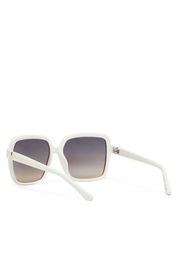 Guess Okulary przeciwsłoneczne GU00157 Biały. Kolor: biały