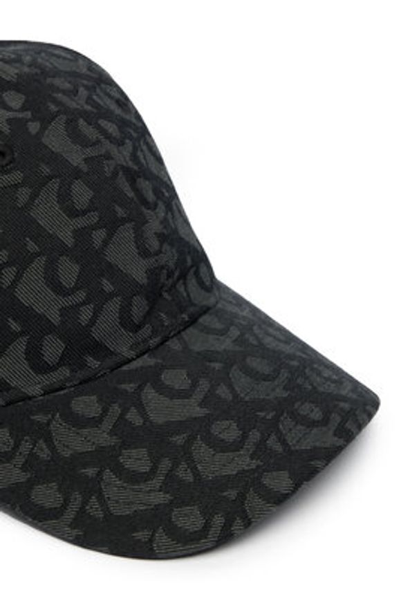 Calvin Klein Czapka z daszkiem Logo Jacquard LV04G5066G Czarny. Kolor: czarny. Materiał: poliester