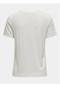 only - ONLY T-Shirt 15303212 Biały Regular Fit. Kolor: biały. Materiał: syntetyk