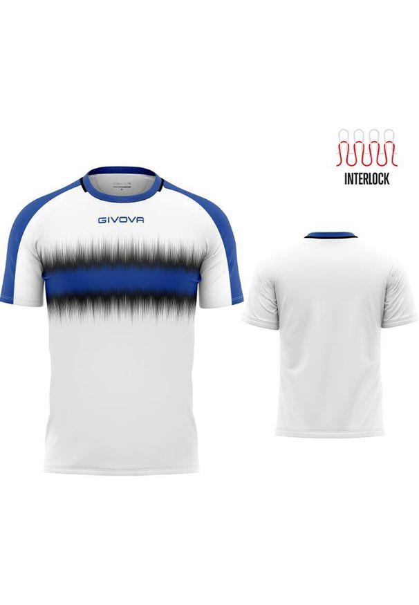 Koszulka Sportowa Givova XL - Lekka i Oddychająca. Kolor: czarny. Materiał: poliester. Sport: fitness, kolarstwo, joga i pilates