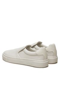 Calvin Klein Sneakersy Cupsole Slip On HW0HW02297 Biały. Zapięcie: bez zapięcia. Kolor: biały. Materiał: skóra