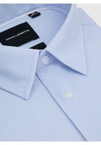 Pako Lorente - PAKO LORENTE - Dzianinowa koszula męska mikrowzór. Typ kołnierza: kołnierzyk klasyczny. Materiał: dzianina. Długość rękawa: długi rękaw. Długość: długie #2