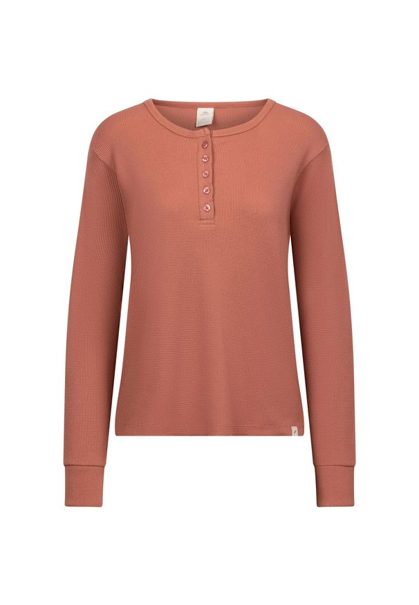 TRESPASS - Damska Bluzka Z Długim Rękawem Morvenna. Kolor: szary. Długość rękawa: długi rękaw. Długość: długie. Sport: turystyka piesza