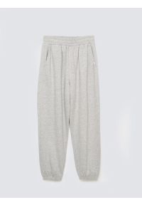 Big-Star - Spodnie chłopięce dresowe szare Polis 901. Okazja: na co dzień, na uczelnię. Kolor: szary. Materiał: dresówka. Wzór: aplikacja. Styl: casual, sportowy #1
