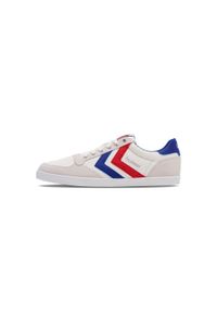 Sneakersy Hummel Slimmer stadil. Okazja: na spacer. Kolor: niebieski, biały, czerwony, wielokolorowy. Sport: turystyka piesza