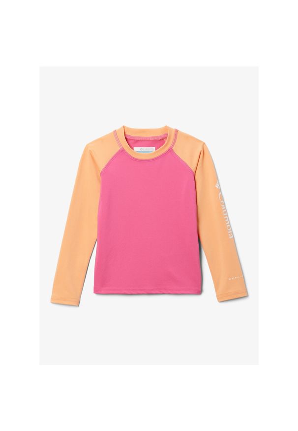 columbia - Bluza szybkoschnąca dziecięca Columbia Sandy Shores Long Sleeve Sunguard. Kolor: różowy. Długość rękawa: długi rękaw. Sport: turystyka piesza