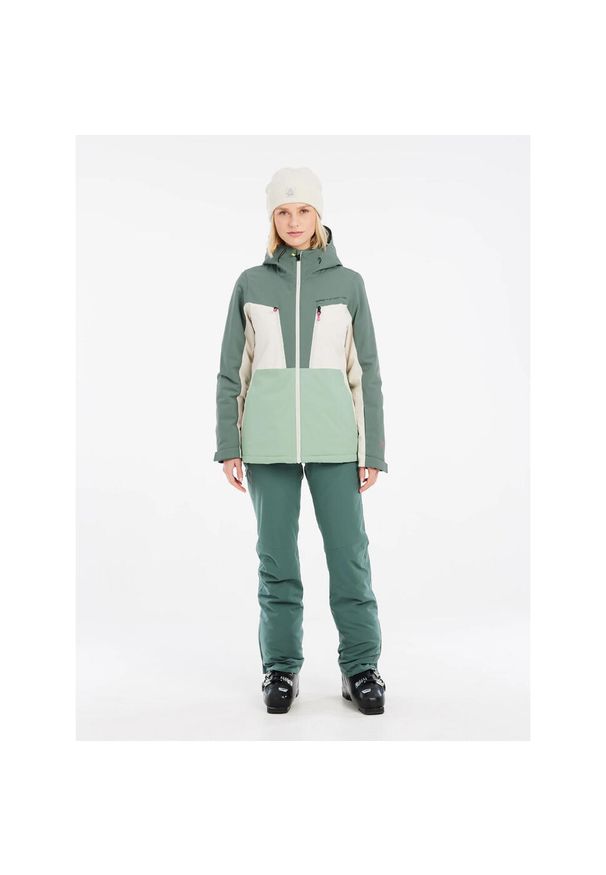 Damska kurtka narciarska Protest Calida. Kolor: zielony. Sezon: zima. Sport: narciarstwo