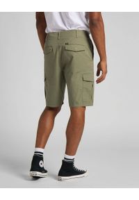 Lee - SZORTY MĘSKIE LEE CARGO SHORT LICHEN GREEN L73CCJ82