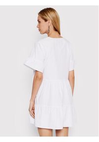 DeeZee Sukienka letnia Alexis HSM019 Biały Regular Fit. Kolor: biały. Materiał: bawełna. Sezon: lato #4