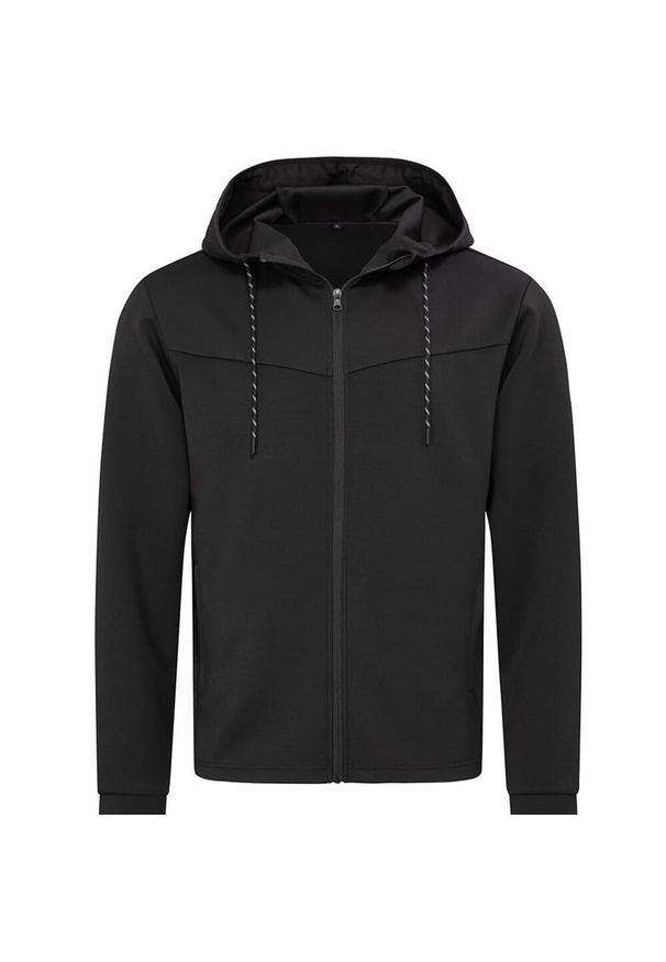 Stedman - Męska Kurtka Scuba Heather Recycled Jacket. Kolor: czarny