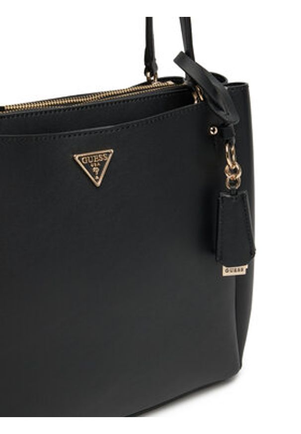 Guess Torebka HWNG96 69230 Czarny. Kolor: czarny. Materiał: skórzane