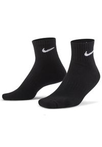 Skarpety Nike Everyday Cushioned Ankle. Kolor: czarny