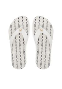 TOMMY HILFIGER - Japonki Tommy Hilfiger. Kolor: biały. Wzór: nadruk #1