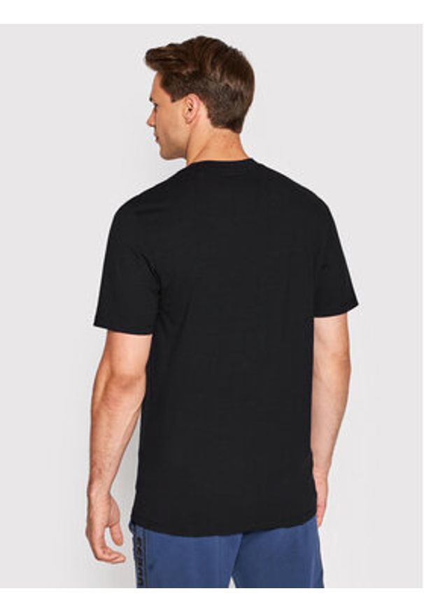 Guess T-Shirt Z2YI12 JR06K Czarny Regular Fit. Kolor: czarny. Materiał: bawełna