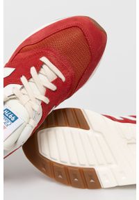 New Balance Buty kolor czerwony. Nosek buta: okrągły. Zapięcie: sznurówki. Kolor: czerwony. Materiał: guma #2