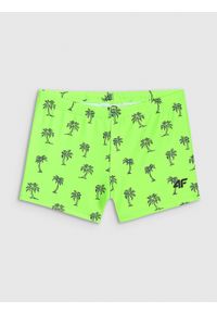 4f - 4F Kąpielówki chłopięce - zielone 158/164 (12-14 lat). Kolor: zielony #1