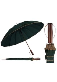 Elegancki, zielony parasol Peterson PTN UMB-02L. Kolor: zielony