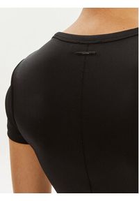 Calvin Klein T-Shirt K20K207191 Czarny Slim Fit. Kolor: czarny. Materiał: syntetyk