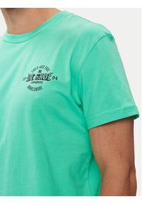 DC T-Shirt Chain Gang Tss ADYZT05348 Zielony Regular Fit. Kolor: zielony. Materiał: bawełna